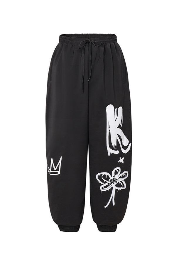 Graffiti Waterproof Trousers