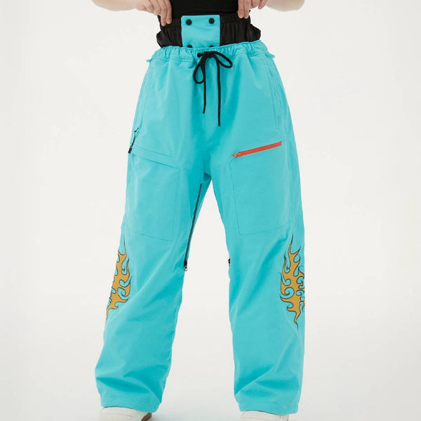 Flame Baggy Snow Trousers