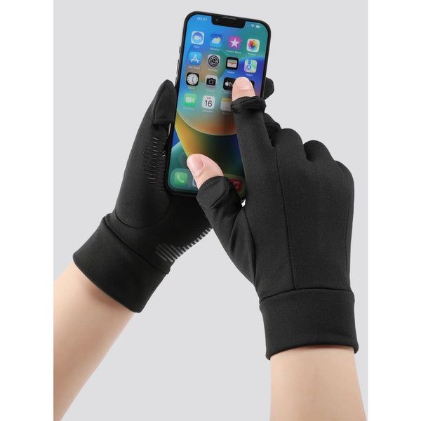 Touch-N-Go Glove Liner with Flip-Cover Fingers